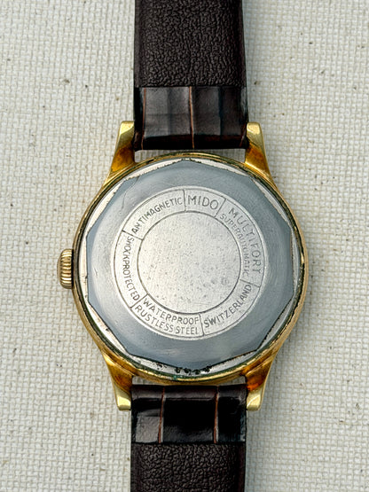 Mido Multifort Powerwind Small Seconds Vintage