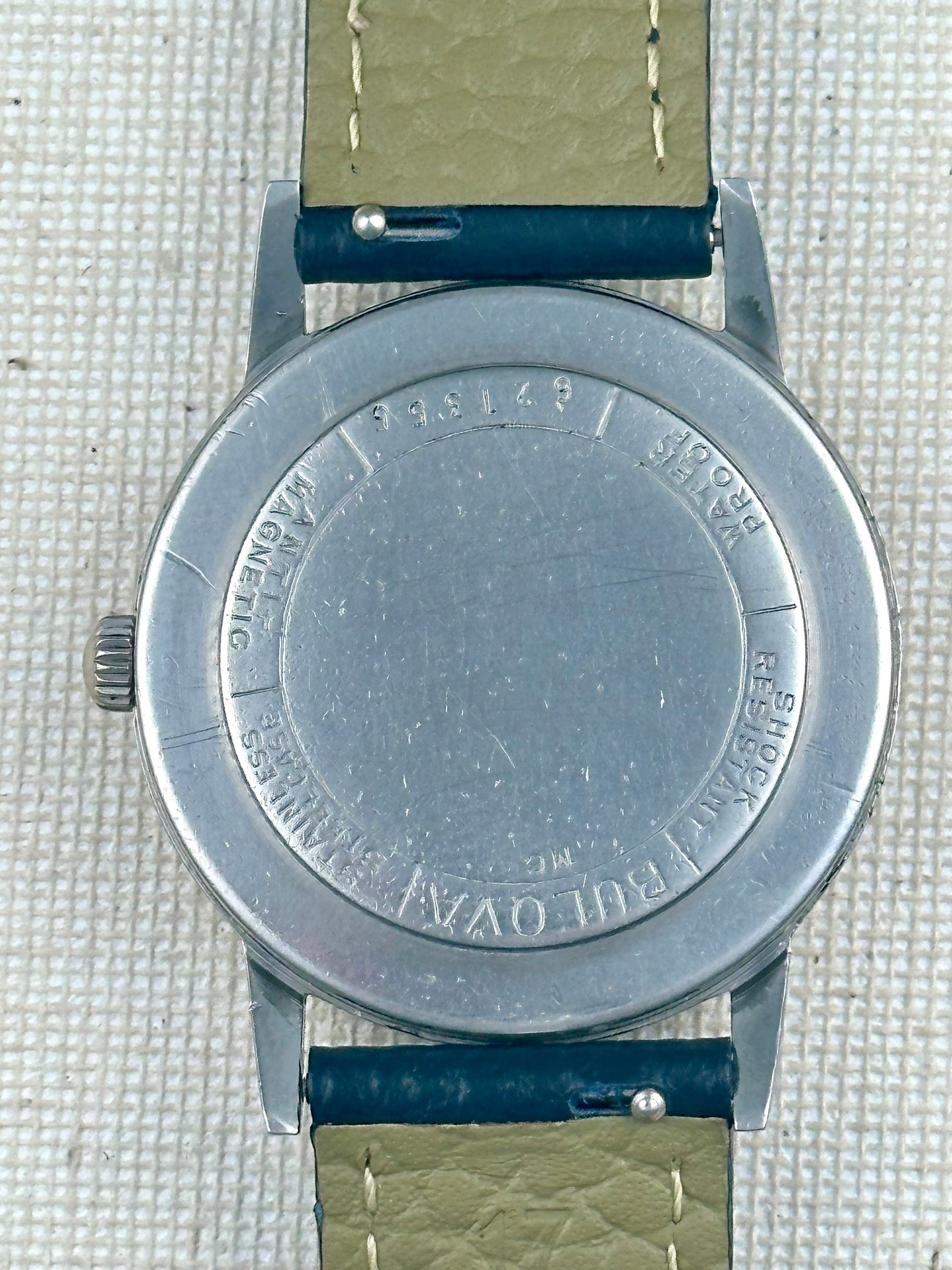 Bulova Linen Dial Vintage