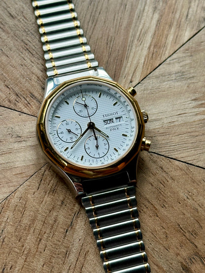 Tissot PRX Waffle Dial Neo-Vintage Stunner