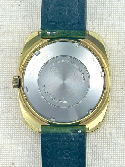 Wittnauer Day Date Green Dial Vintage