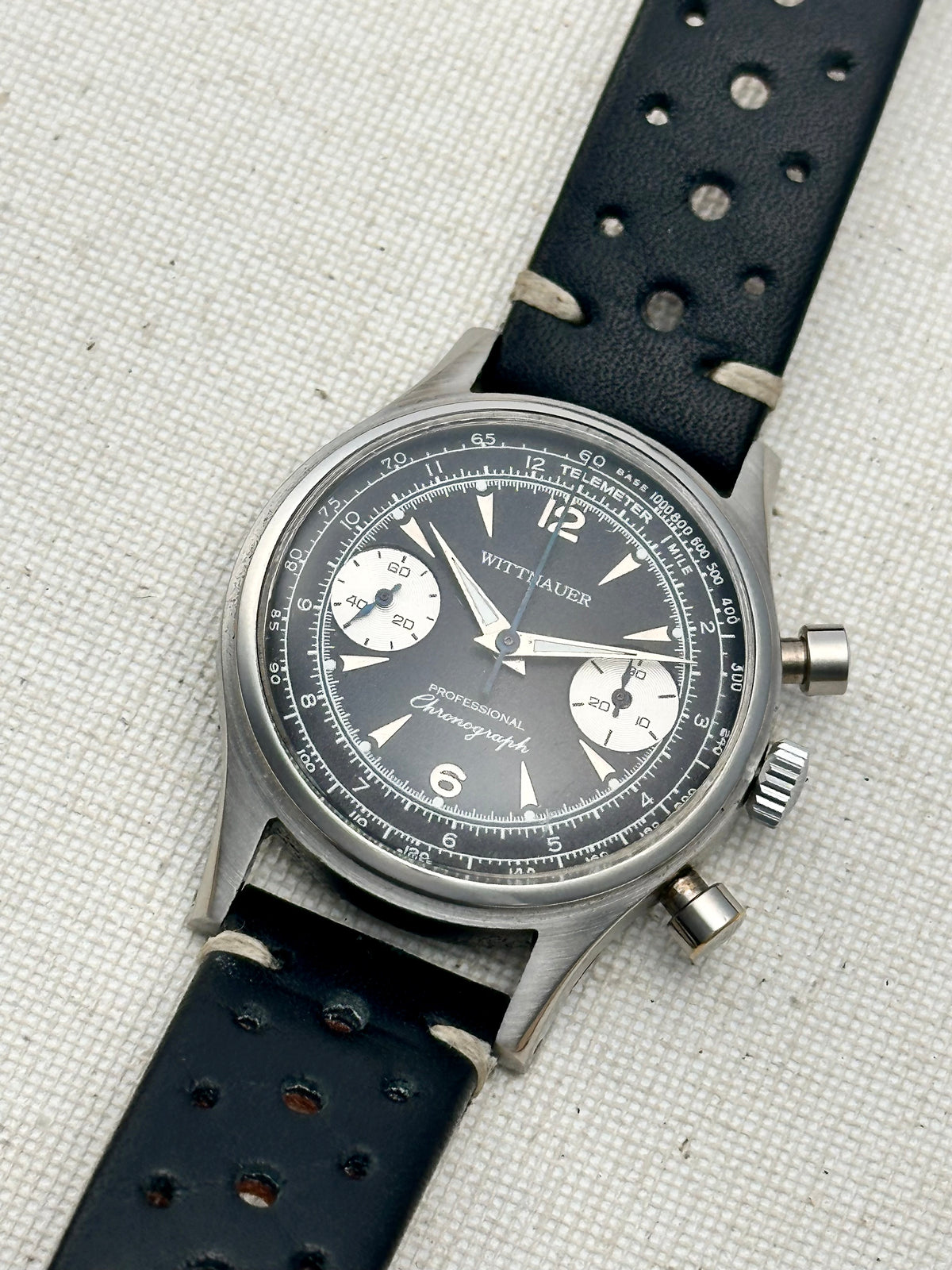 Wittnauer Professional Chronograph w/ Box Vintage