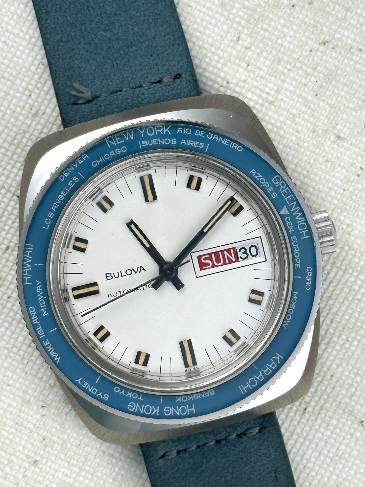Bulova Skystar Worldtimer Vintage