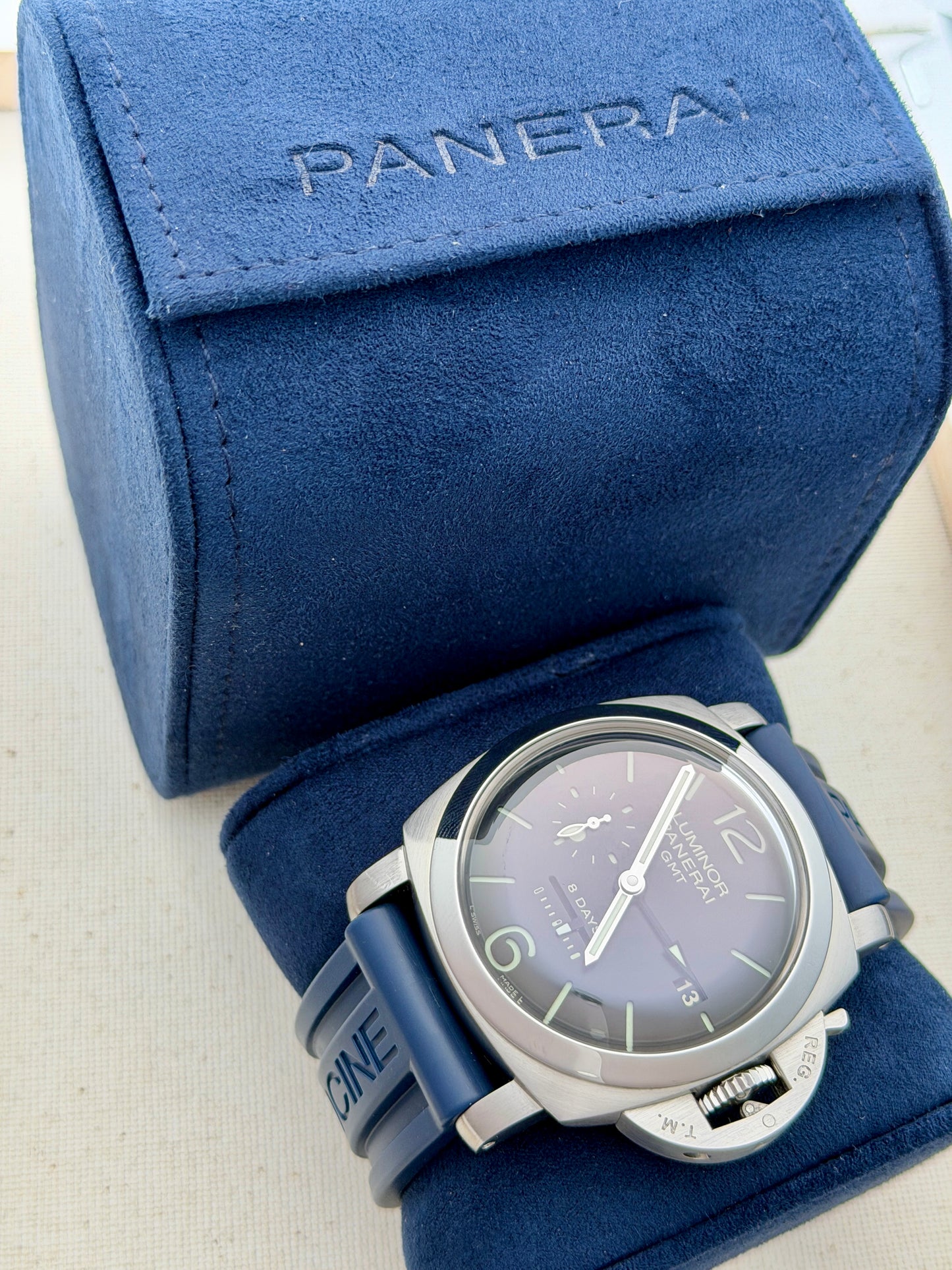 Panerai Luminor 1950 8 Days GMT "Dot Dial" PAM0233