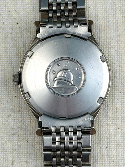Omega Constellation Black Pie Pan - Dog Leg Lugs Vintage