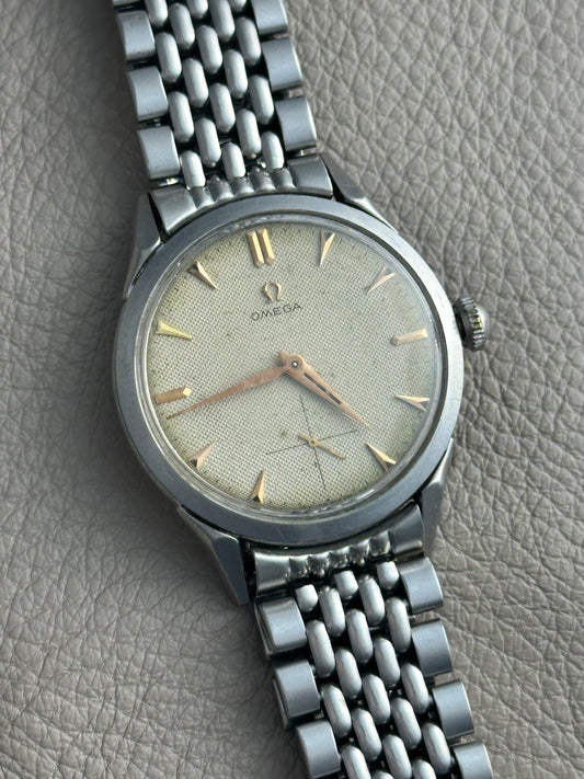 Omega Jumbo Waffle Dial Vintage