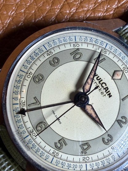 Vulcain Fab Suisse Dial Cricket Vintage