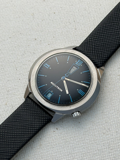 Accutron Up Down Bad Ass Blue Vintage