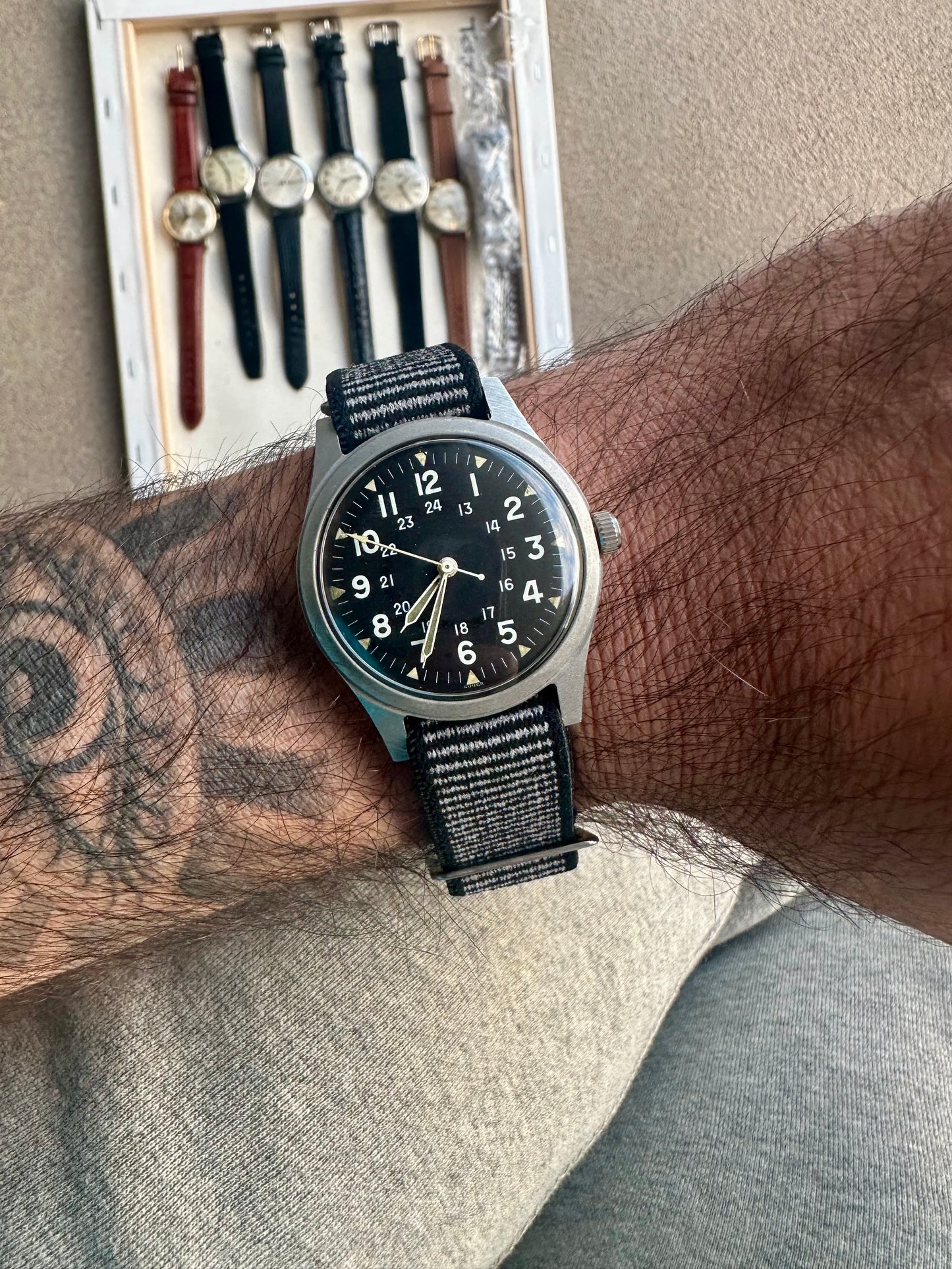 Benrus MIL-W-3818B DTU 2A/P Vintage