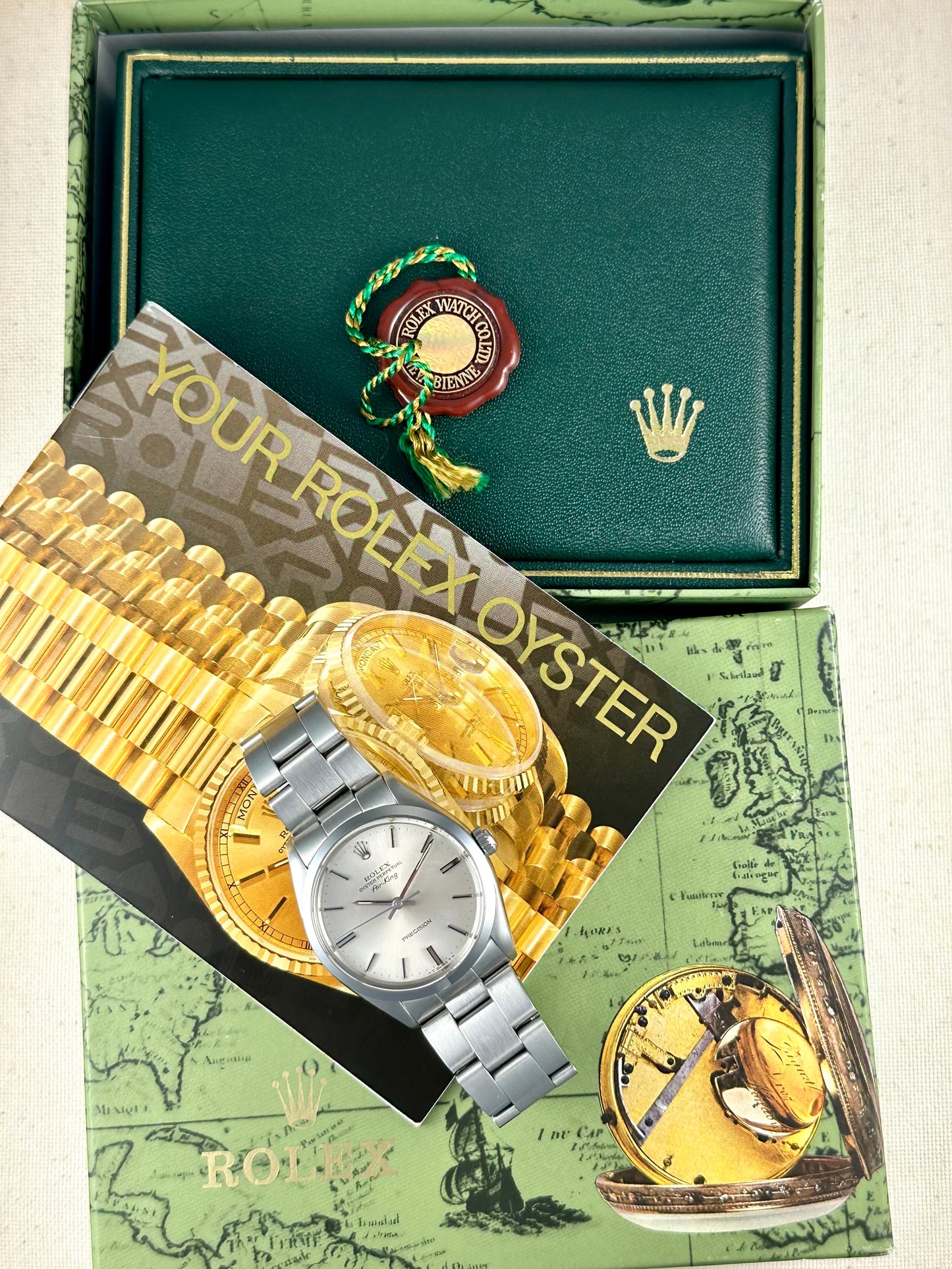 Rolex Air King with Boxes Vintage