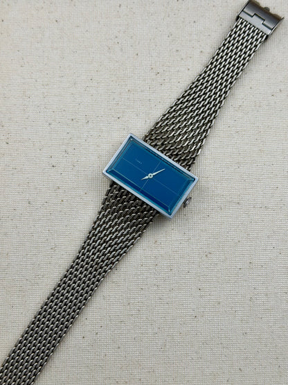 Timex Blue Block Vintage