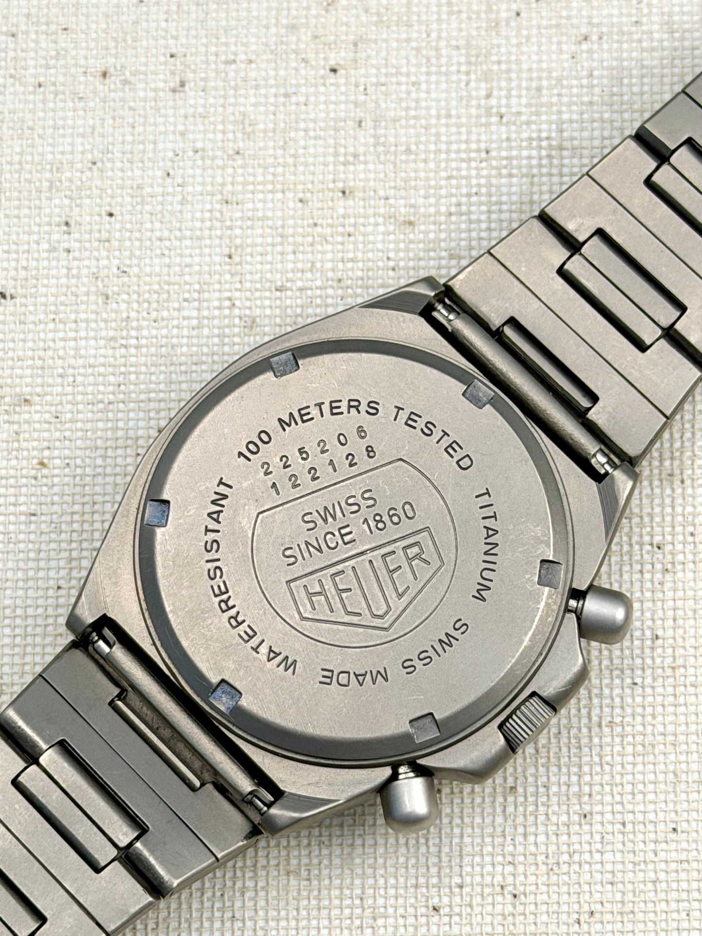 Heuer Titanium "Fittipaldi" Box Papers Vintage