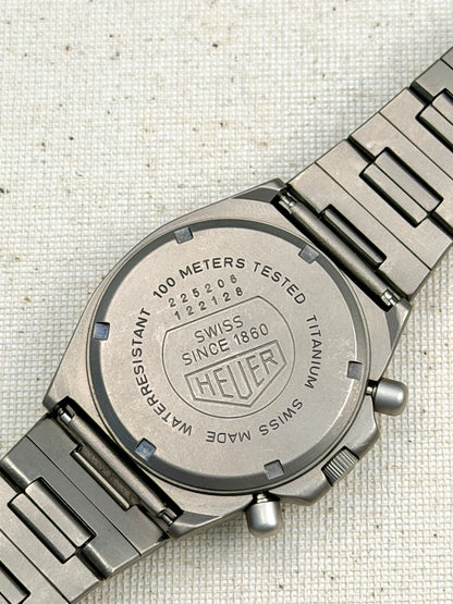 Heuer Titanium "Fittipaldi" Box Papers Vintage