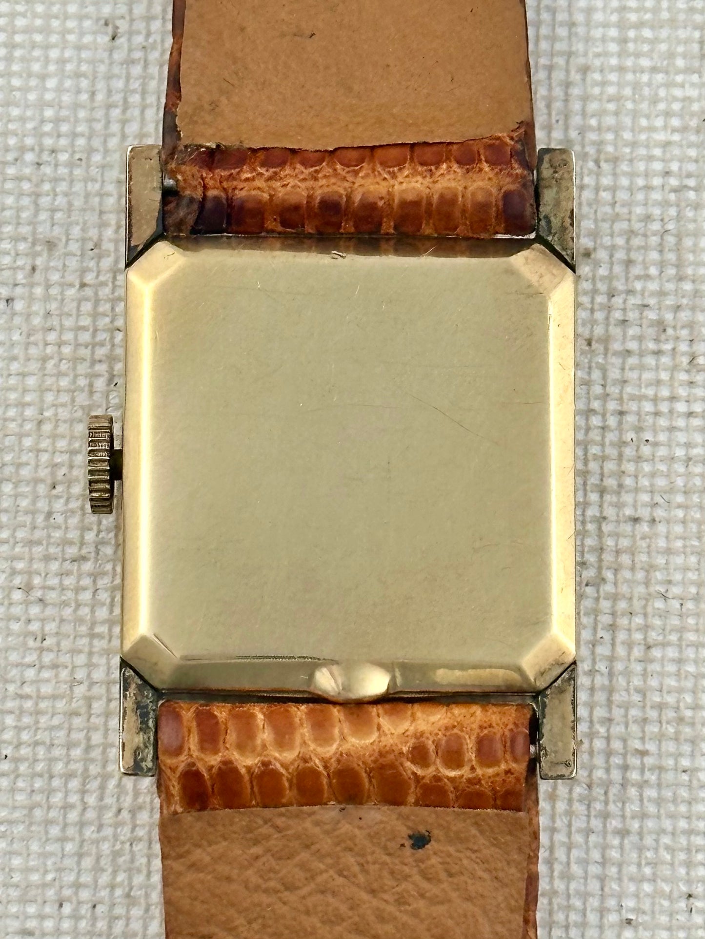 LeCoultre 14k Gold Tank