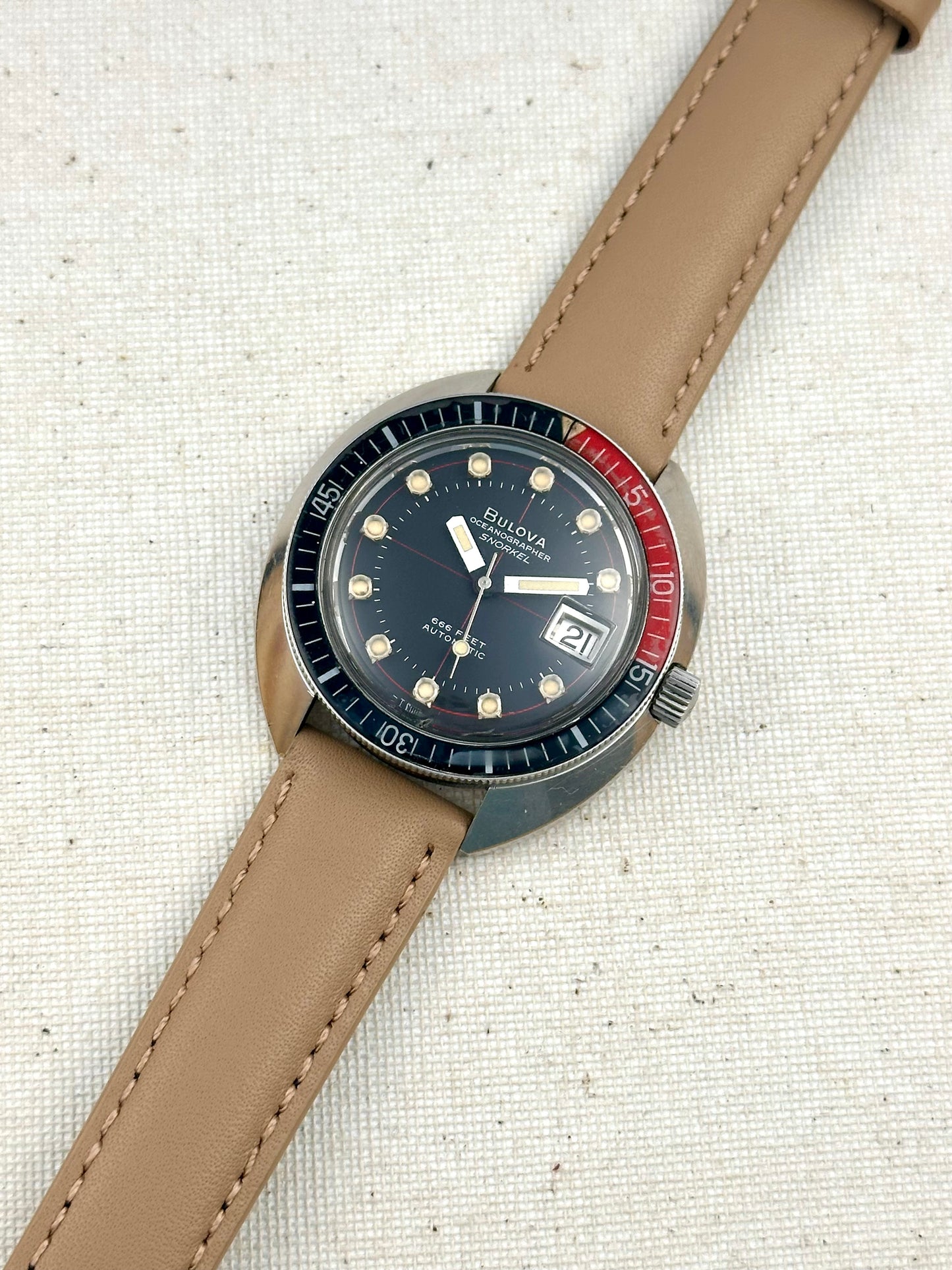 Bulova Oceanographer Snorkel Devil Diver Vintage