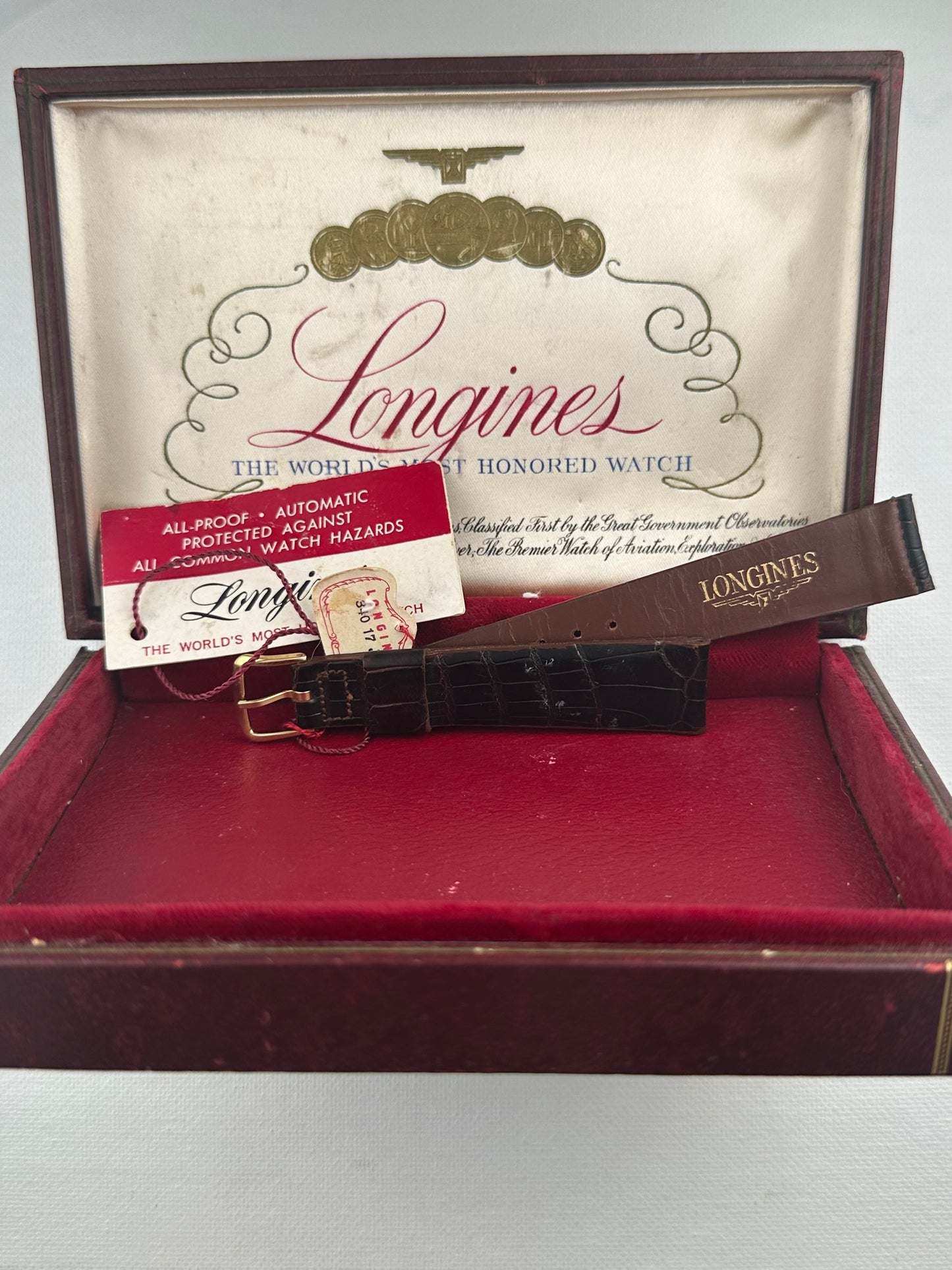 Longines 14k Gold Admiral 1200 Vintage