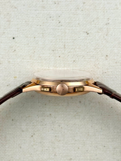 Baume Mercier Chronograph 14k Rose Gold vintage