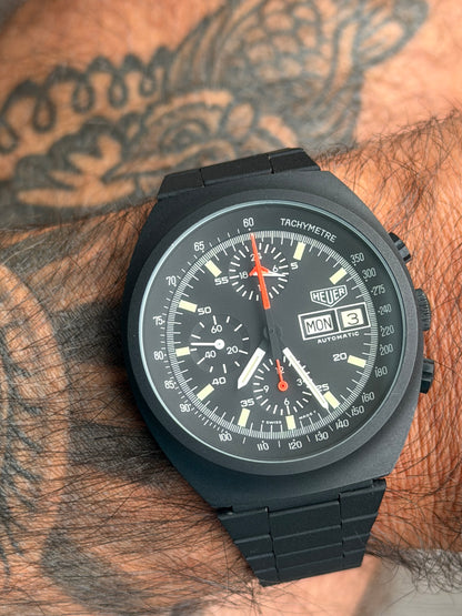 Heuer 5100 Pilot PVD Box/Papers NOS Vintage