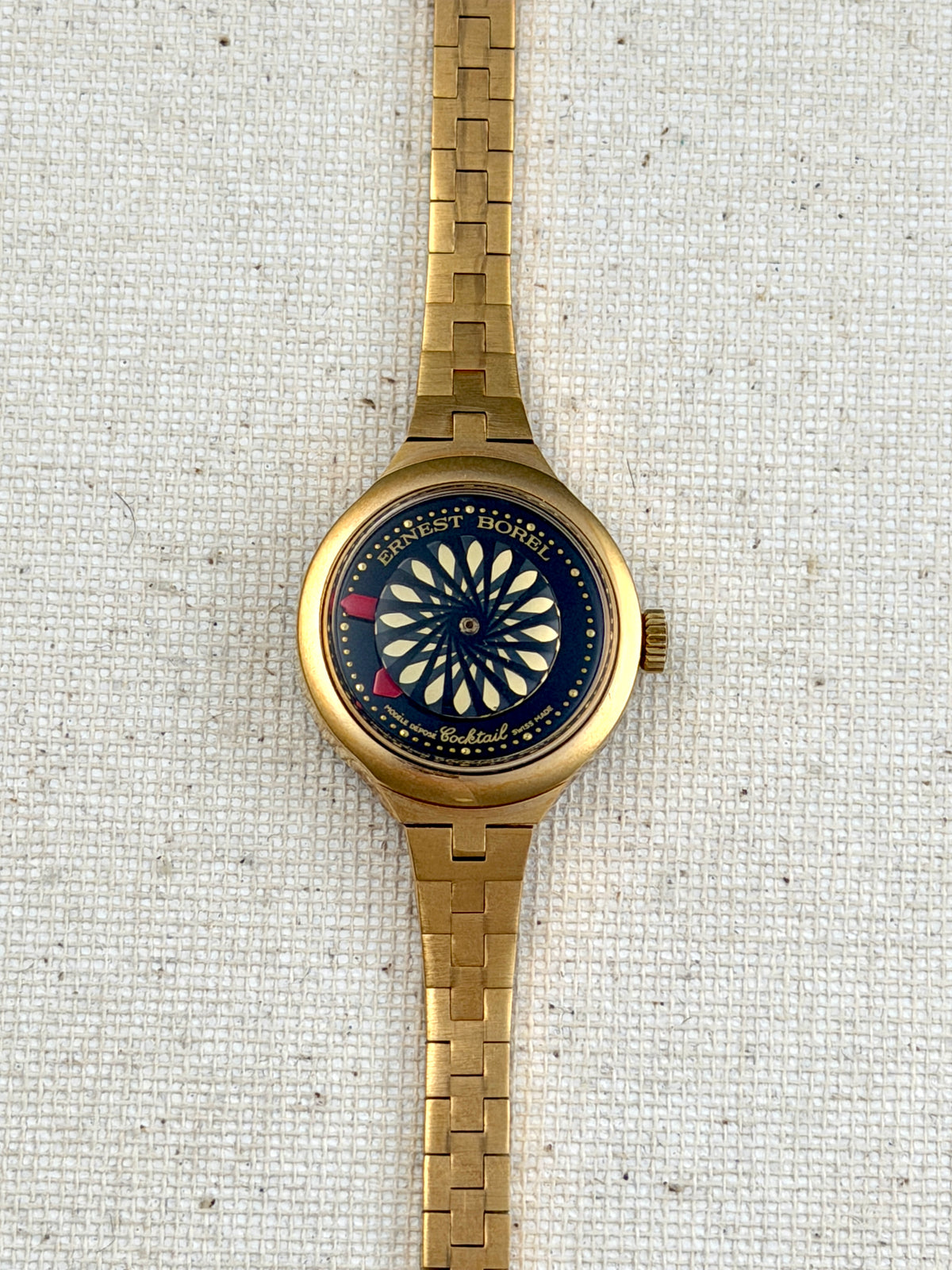 Ernest Borel Ladies Kaleidoscope Cocktail NOS Vintage