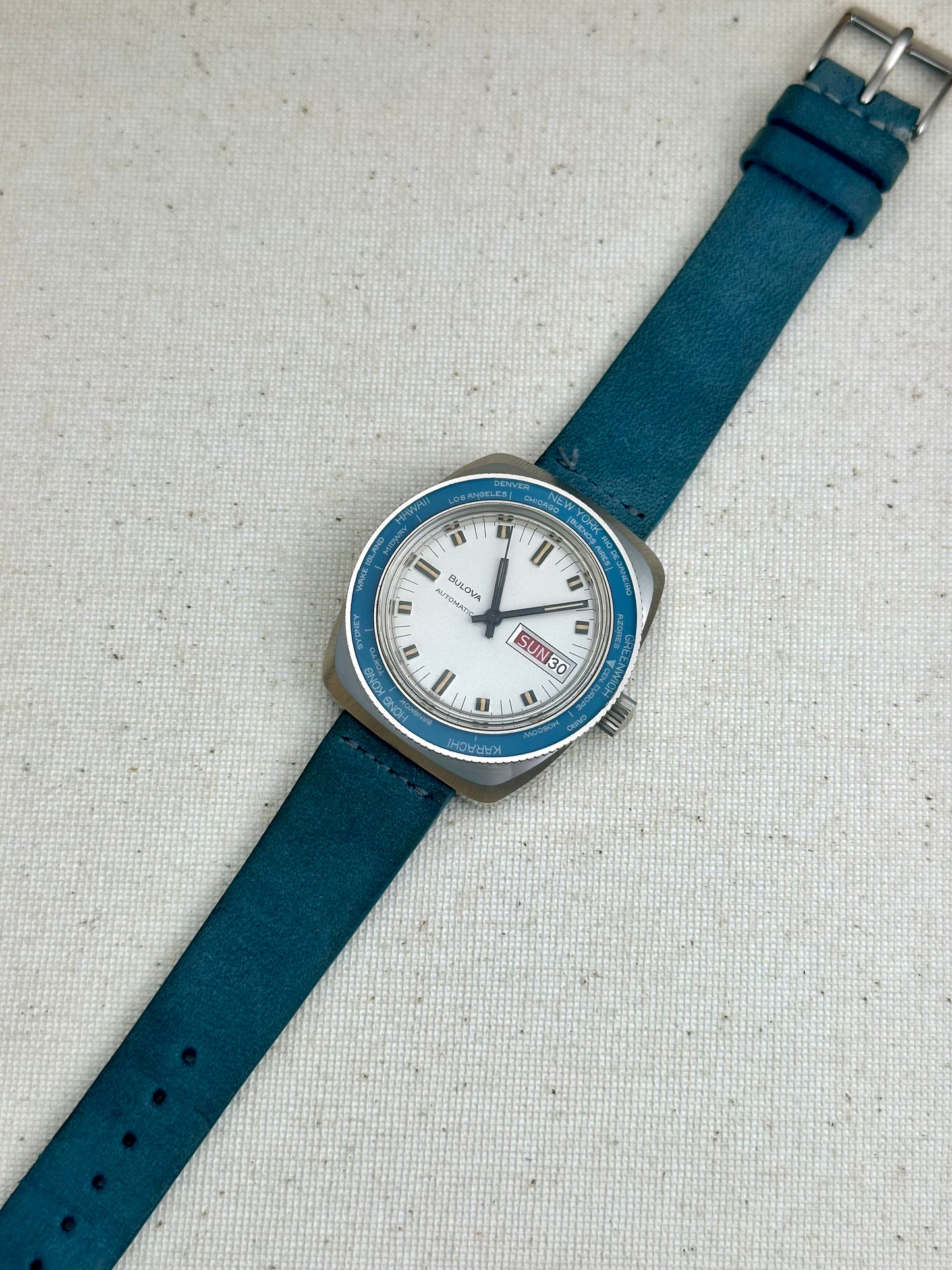 Bulova Skystar Worldtimer Vintage