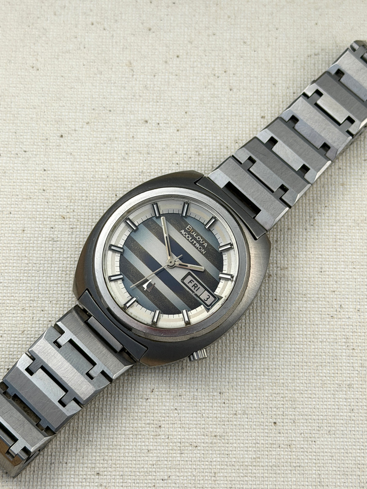 Accutron Zebra Day Date Vintage