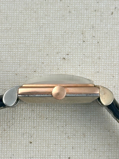 LeCoultre Rose Gold Cap Dress Tank Vintage