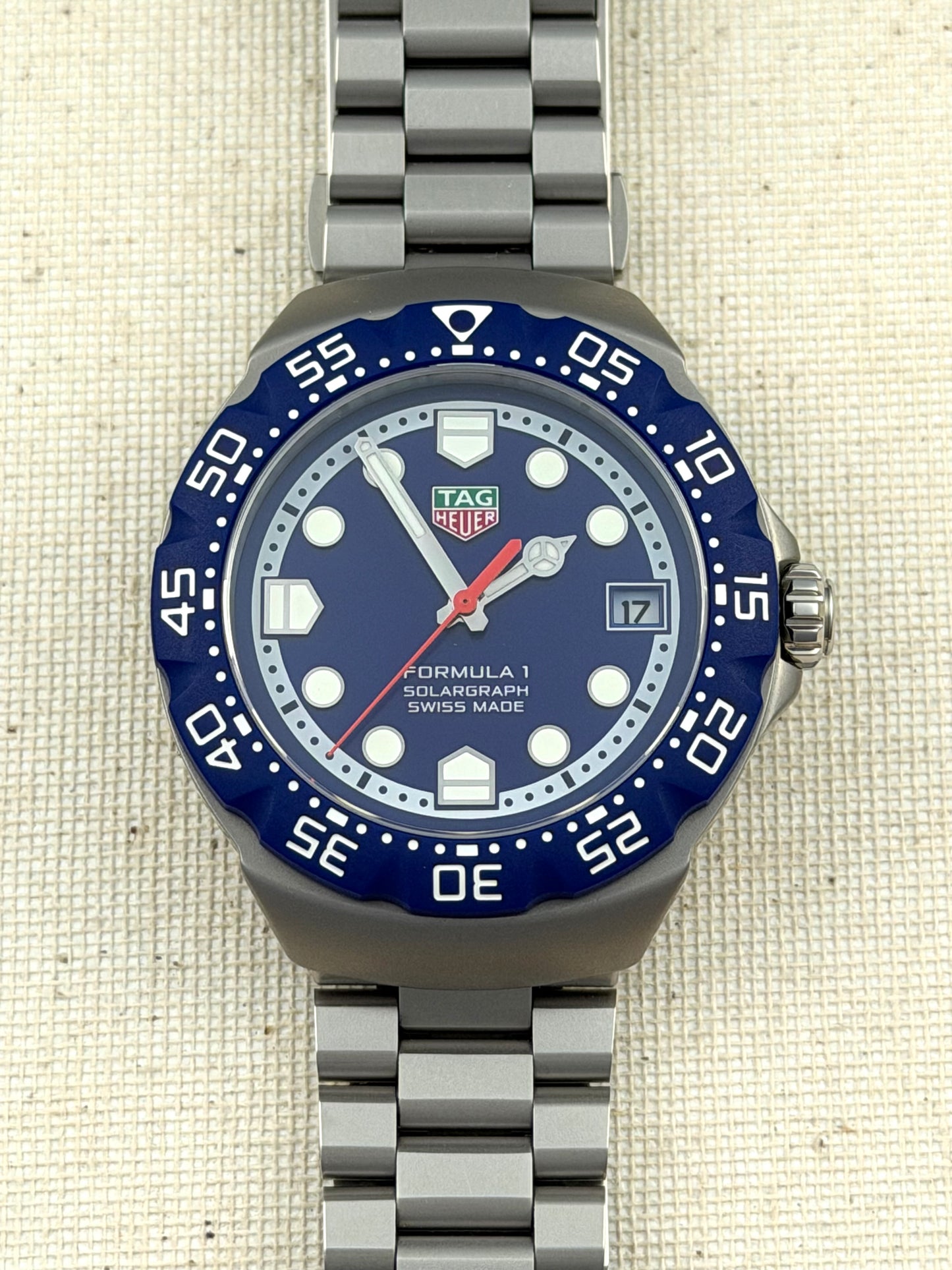 TAG Heuer Formula 1 Solargraph Full Set