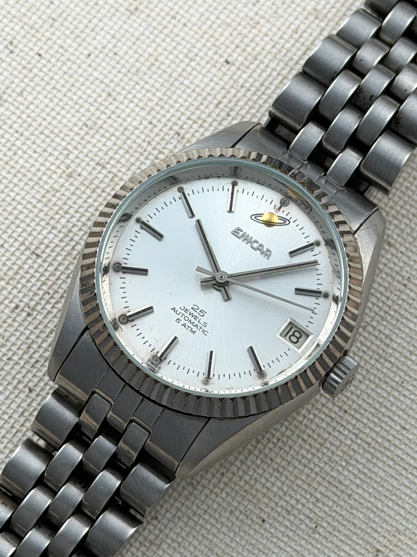 Enicar Mid-size "datejust" Vintage