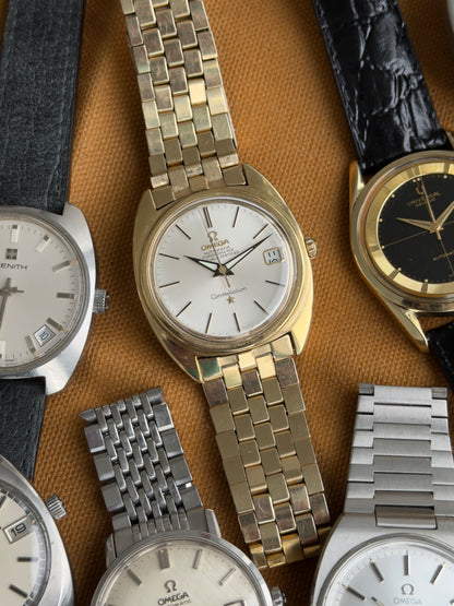 Omega Constellation "C" Brick Bracelet Vintage