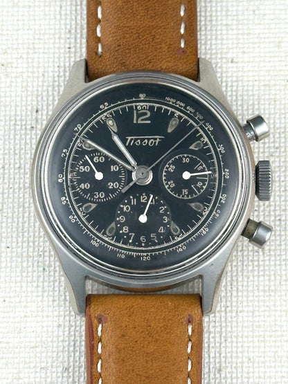 Tissot Black Dial Ref 6216/174 Cal. 321 Chronograph Vintage