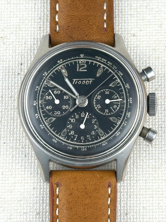 Tissot Black Dial Ref 6216/174 Cal. 321 Chronograph Vintage