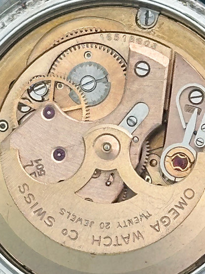 Omega Seamaster Black Sector Waffle Dial 2846 / 2848 Vintage