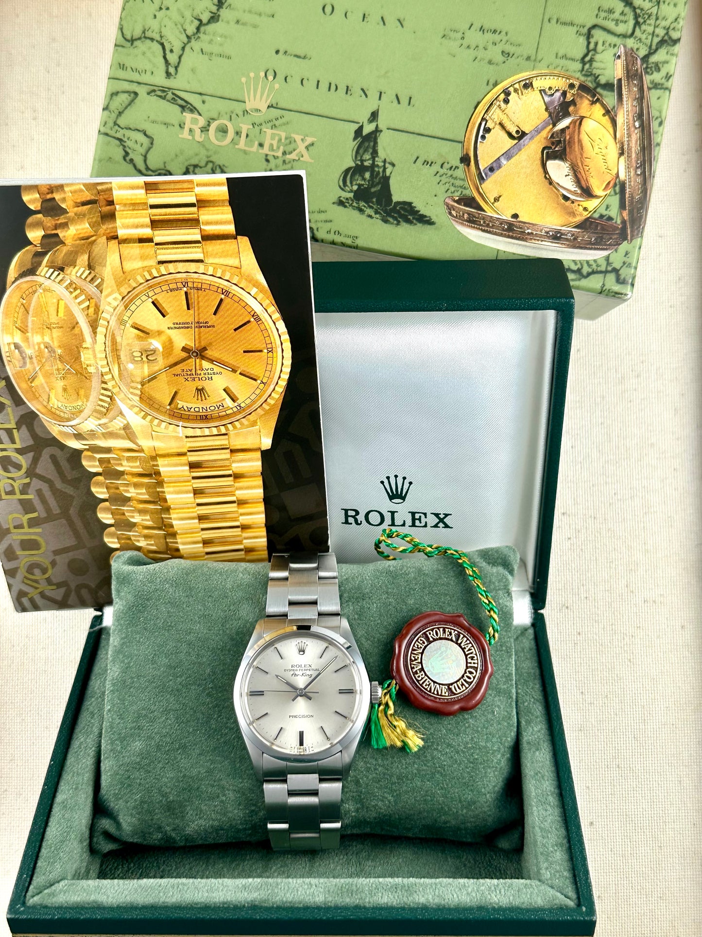 Rolex Air King with Boxes Vintage