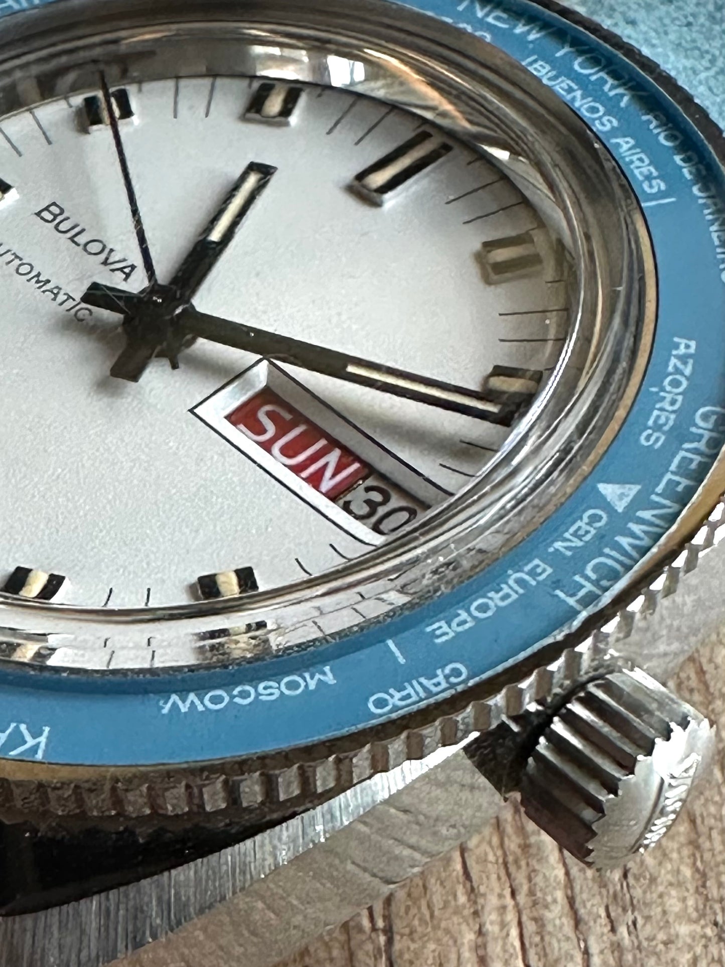 Bulova Skystar Worldtimer Vintage