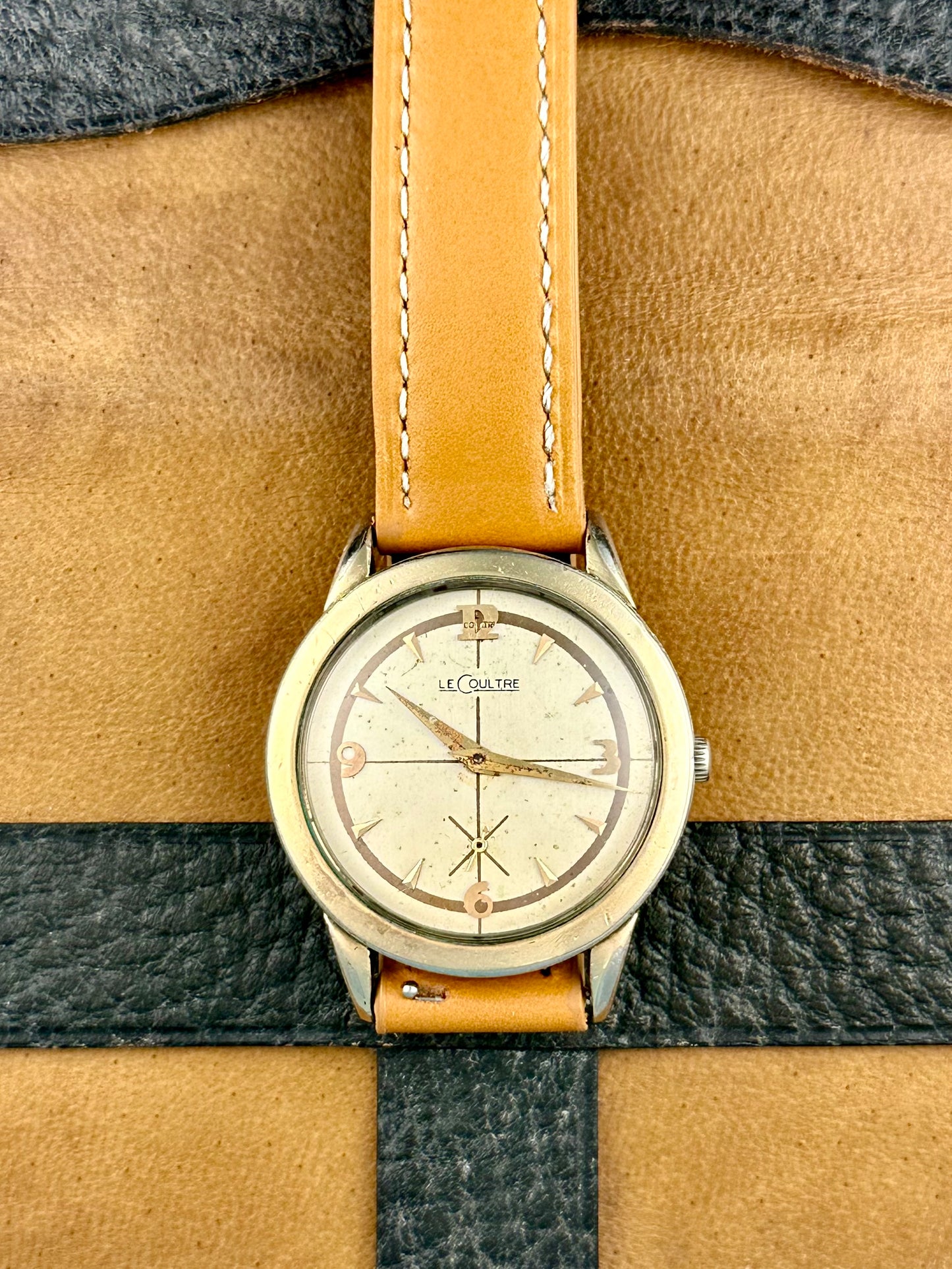 LeCoultre Sector Dial Small Seconds Vintage