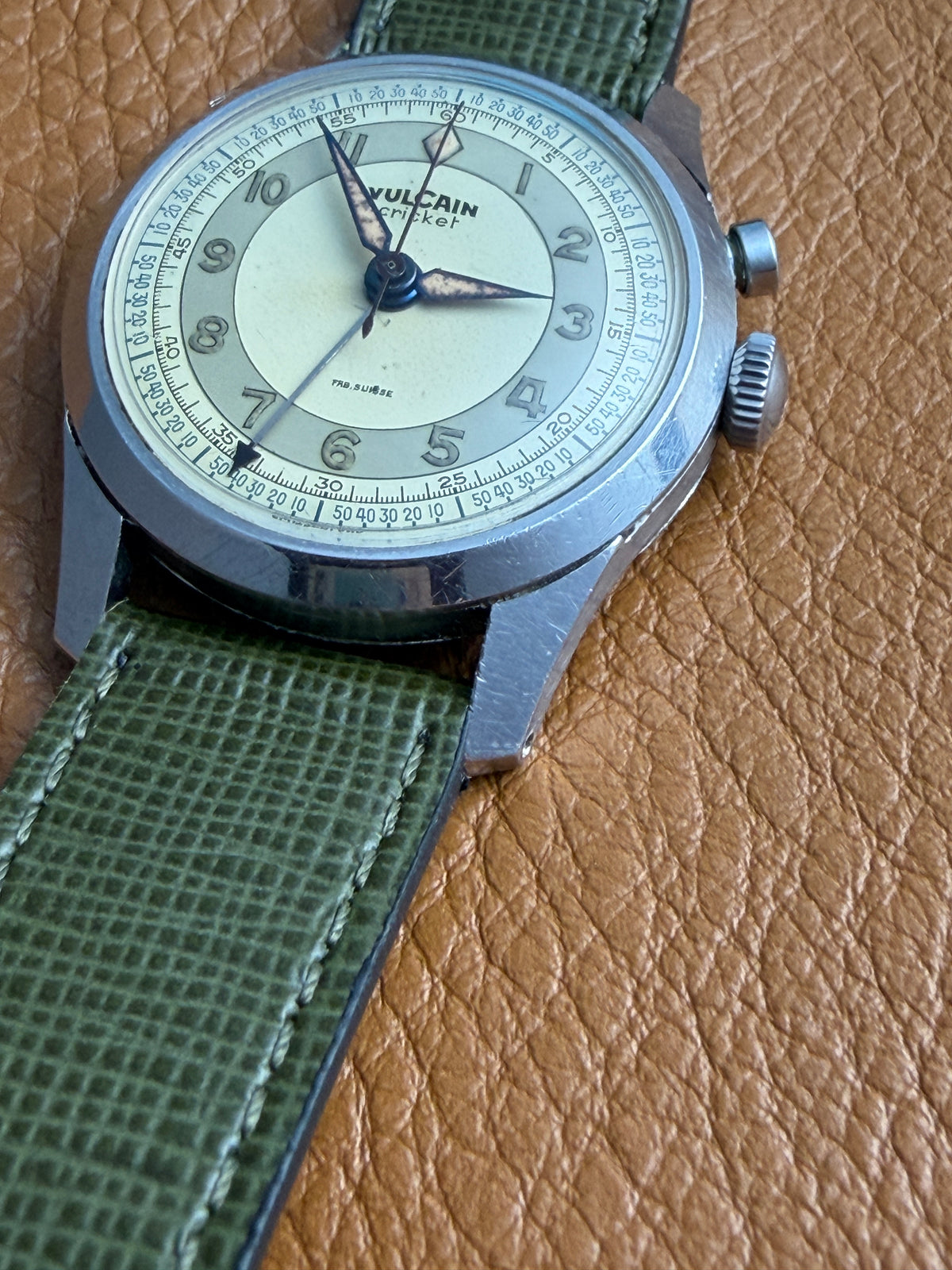 Vulcain Fab Suisse Dial Cricket Vintage
