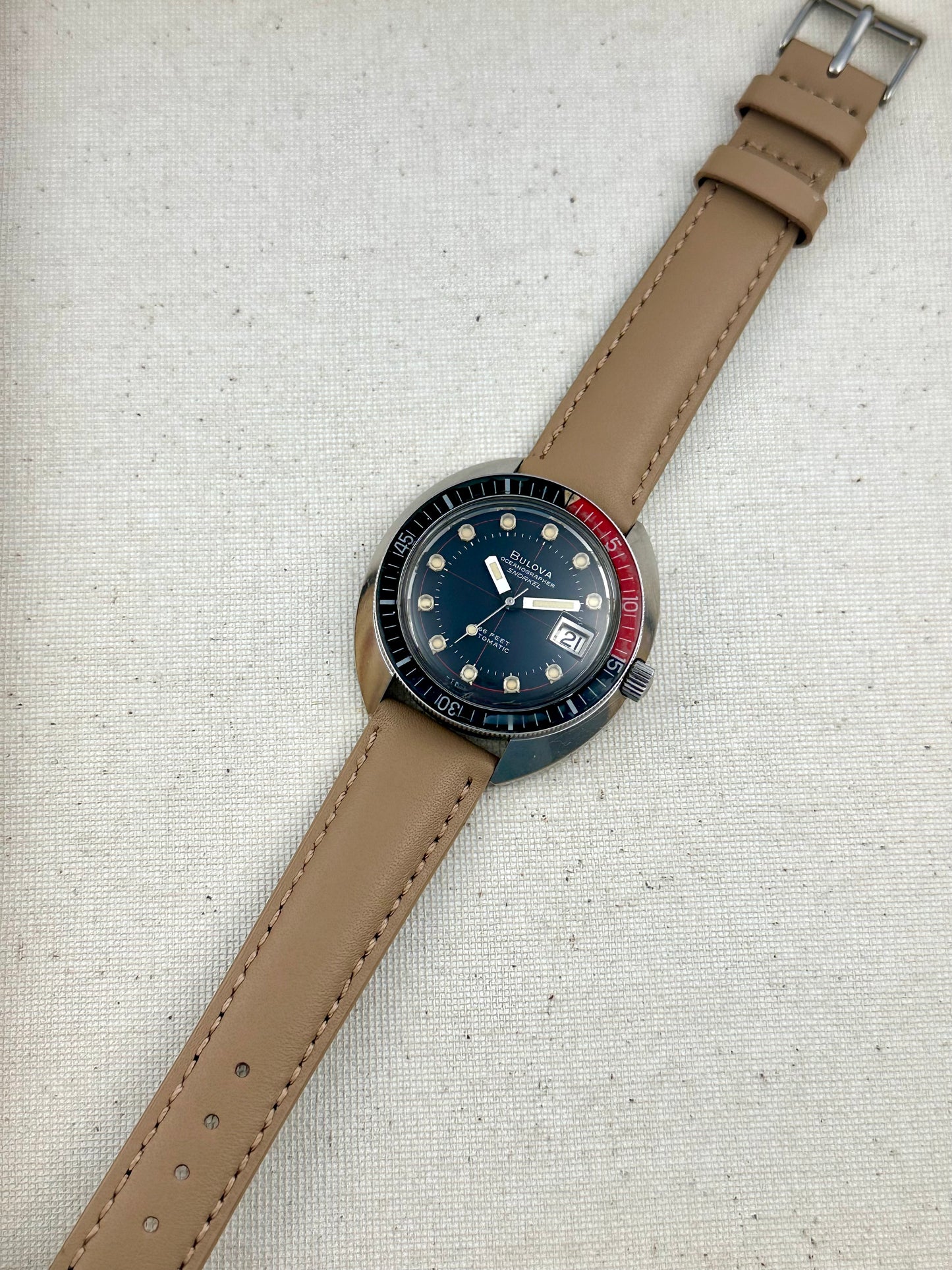 Bulova Oceanographer Snorkel Devil Diver Vintage