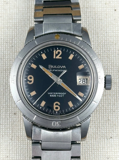 Bulova Snorkel 666 Diver Vintage