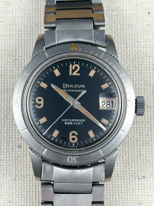 Bulova Snorkel 666 Diver Vintage