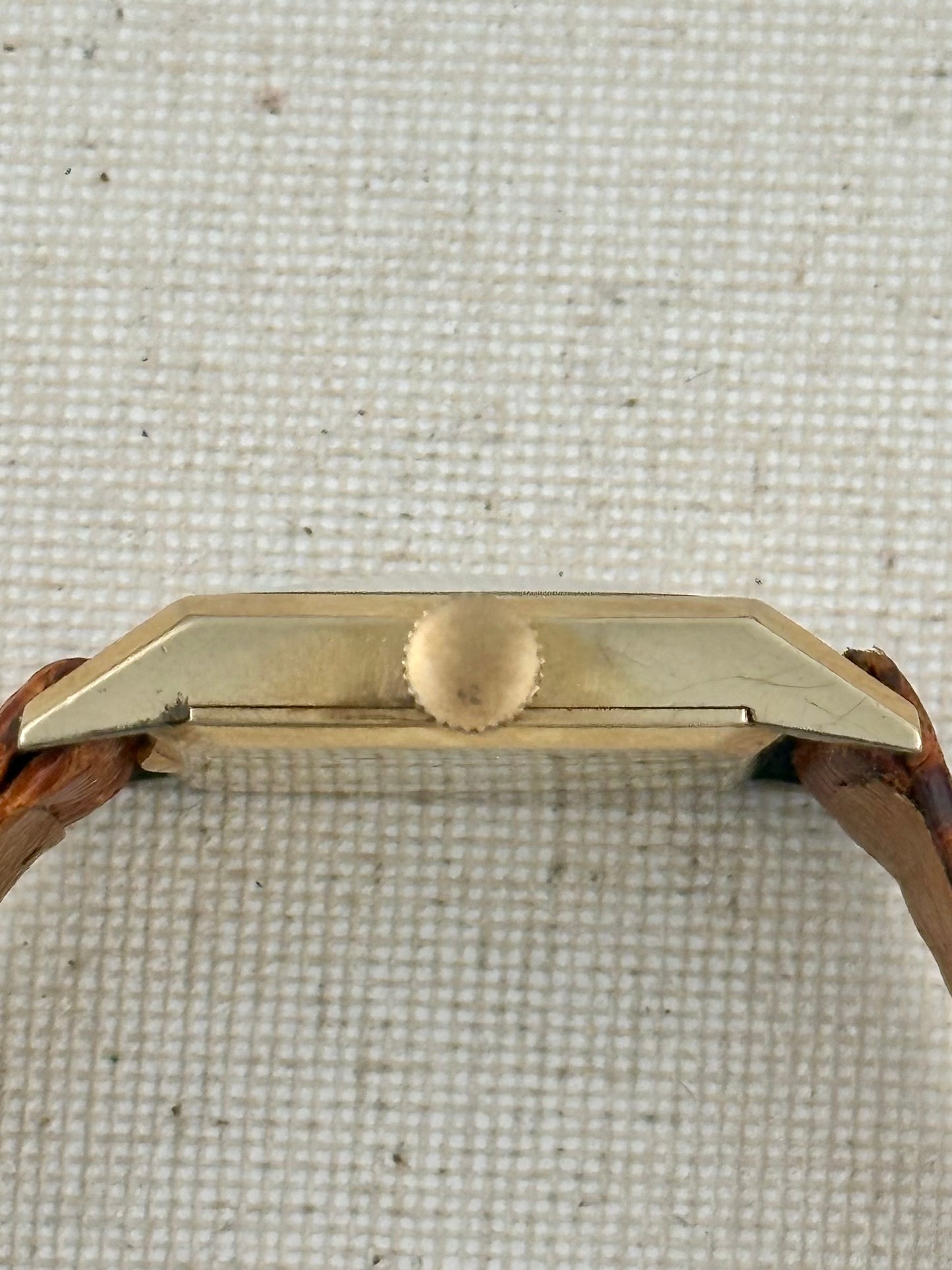 LeCoultre 14k Gold Tank