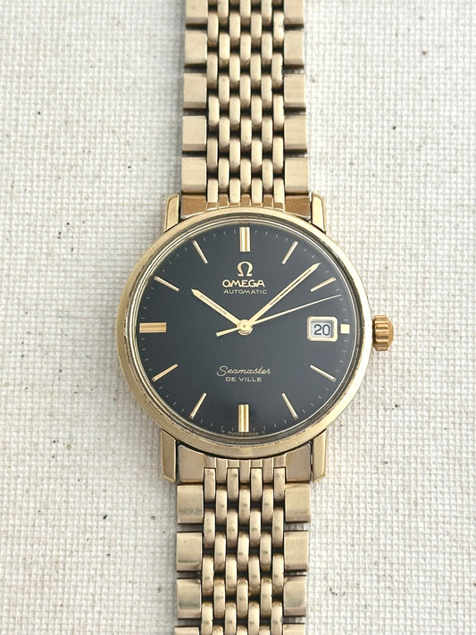 Omega Seamaster De Ville Sexy AF Black Dial Vintage