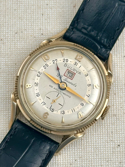 Bulova Calendar Pointer Date Vintage
