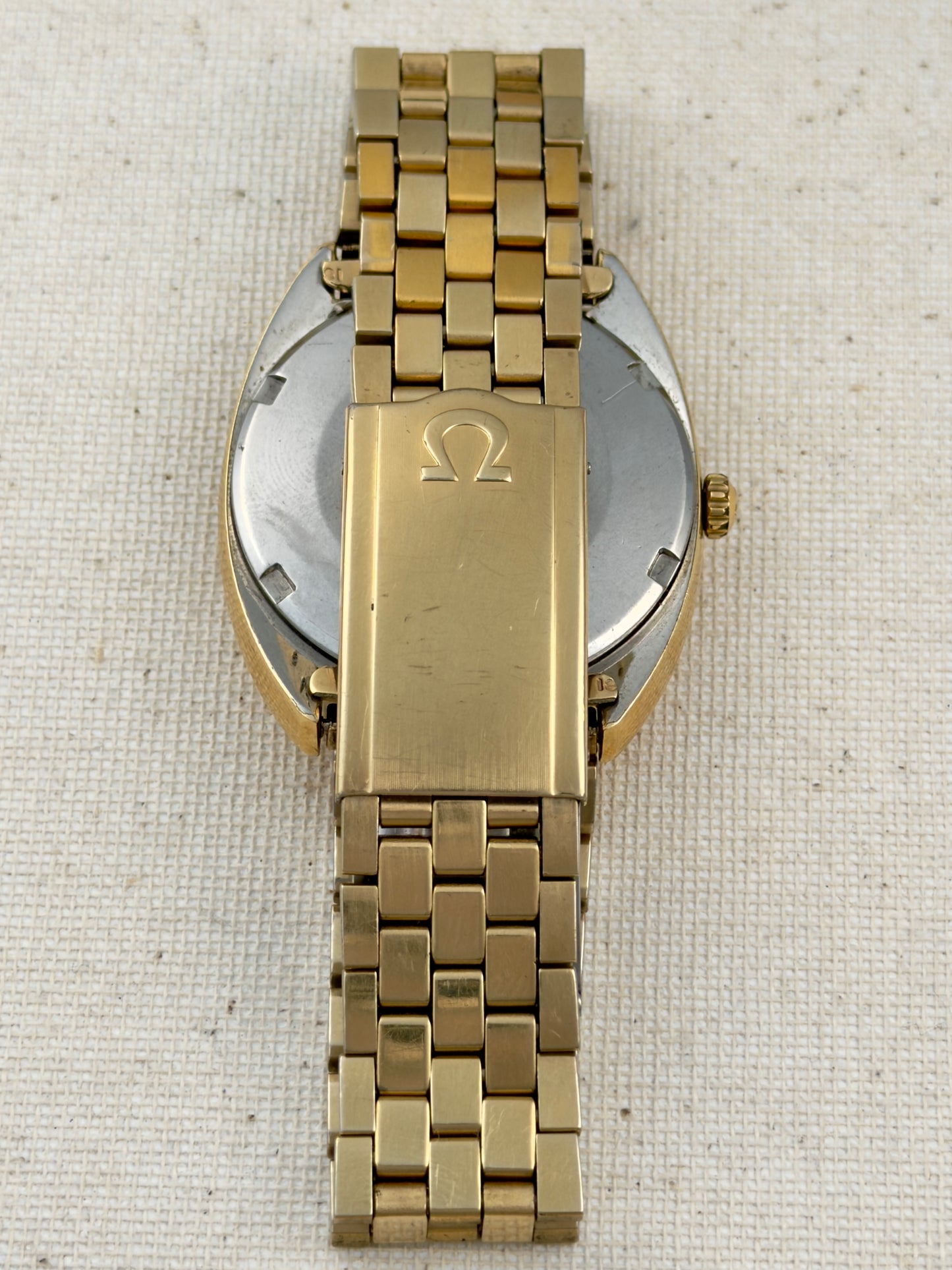 Omega Constellation "C" Brick Bracelet Vintage
