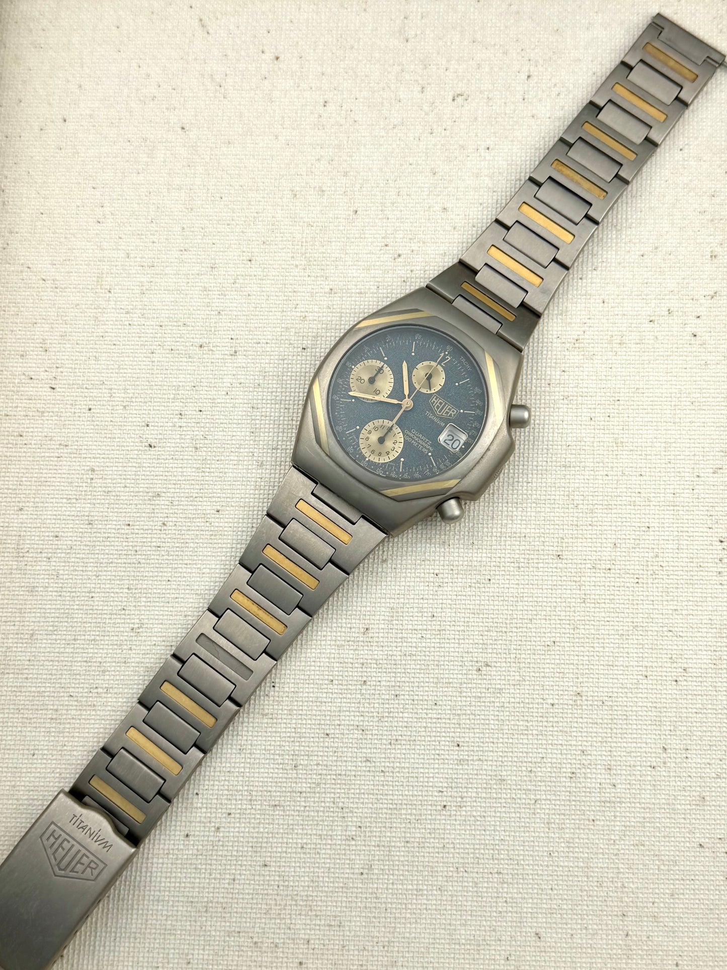 Heuer Titanium "Fittipaldi" Box Papers Vintage
