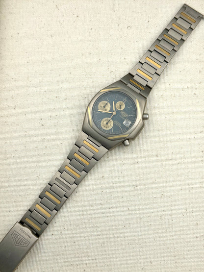Heuer Titanium "Fittipaldi" Box Papers Vintage
