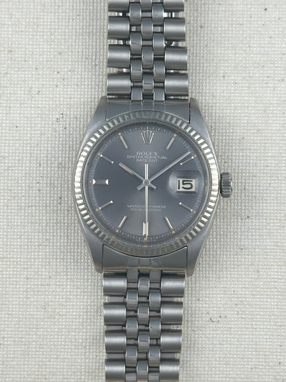 Rolex Datejust Grey Slate Sigma Dial Vintage