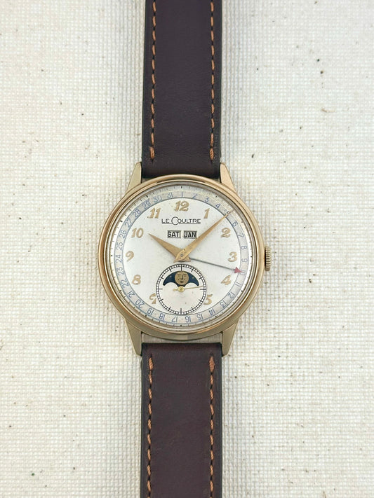 LeCoultre Triple Date Moonphase Vintage