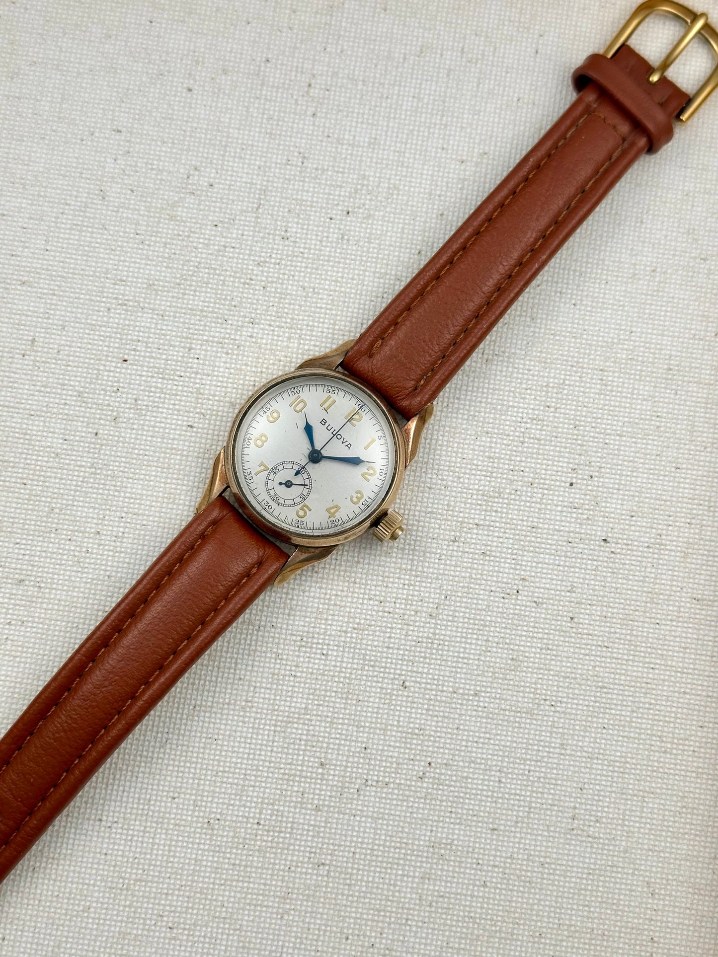 Bulova Monopusher "Stopwatch" 1940's Vintage