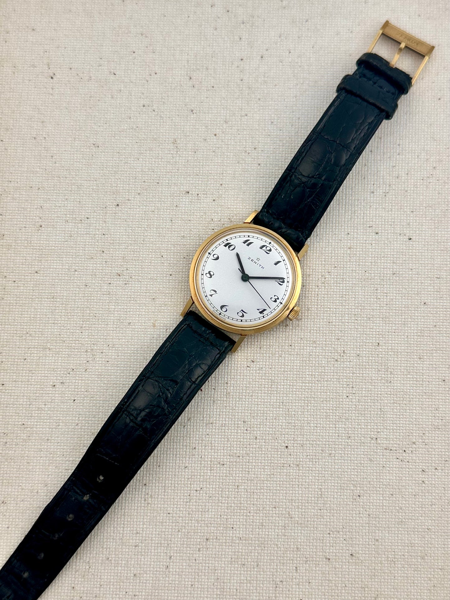 Zenith Dress Vintage White Dial Vintage