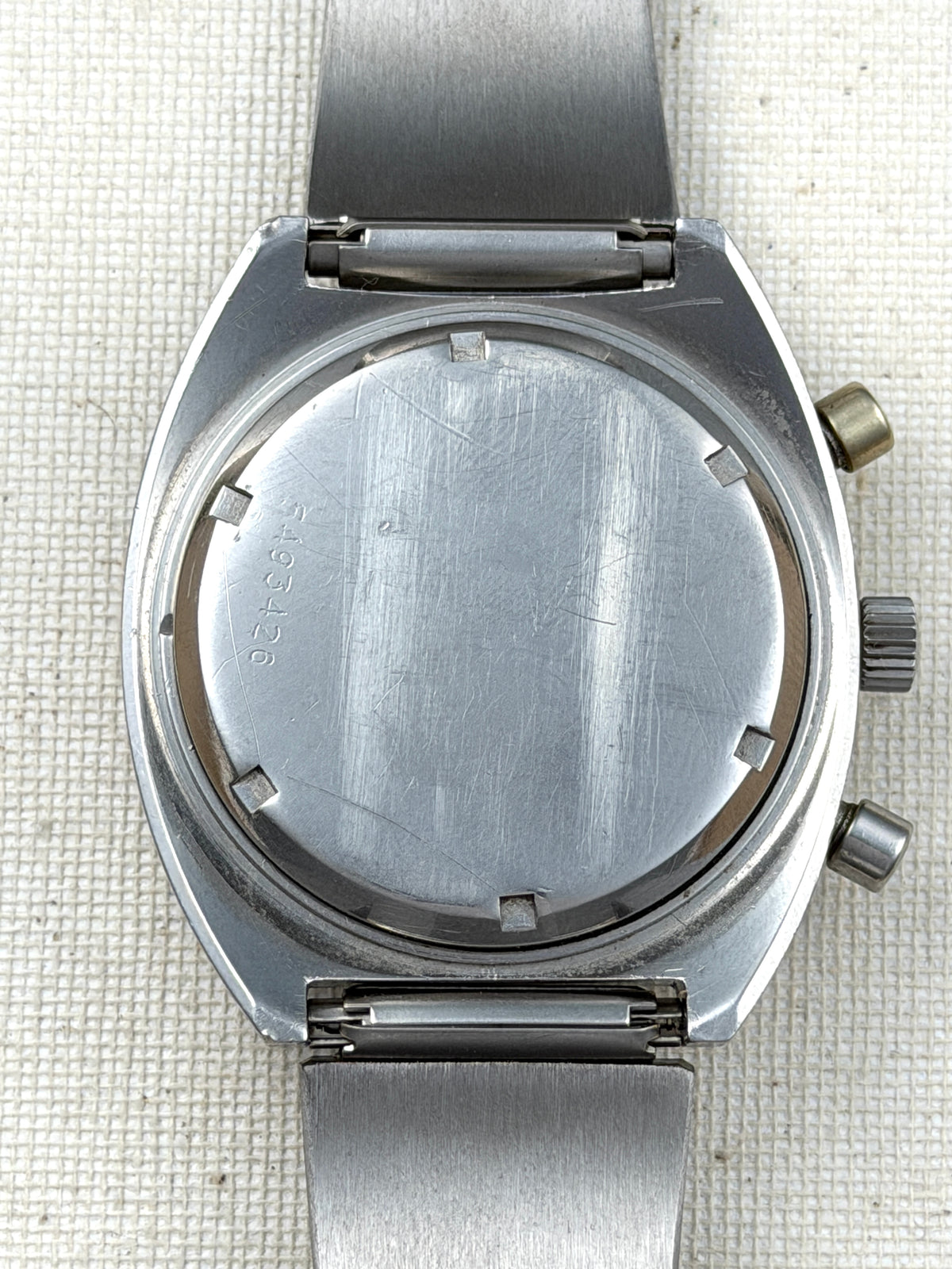 Eterna 154 FTP Chronograph Ghost Bezel Vintage