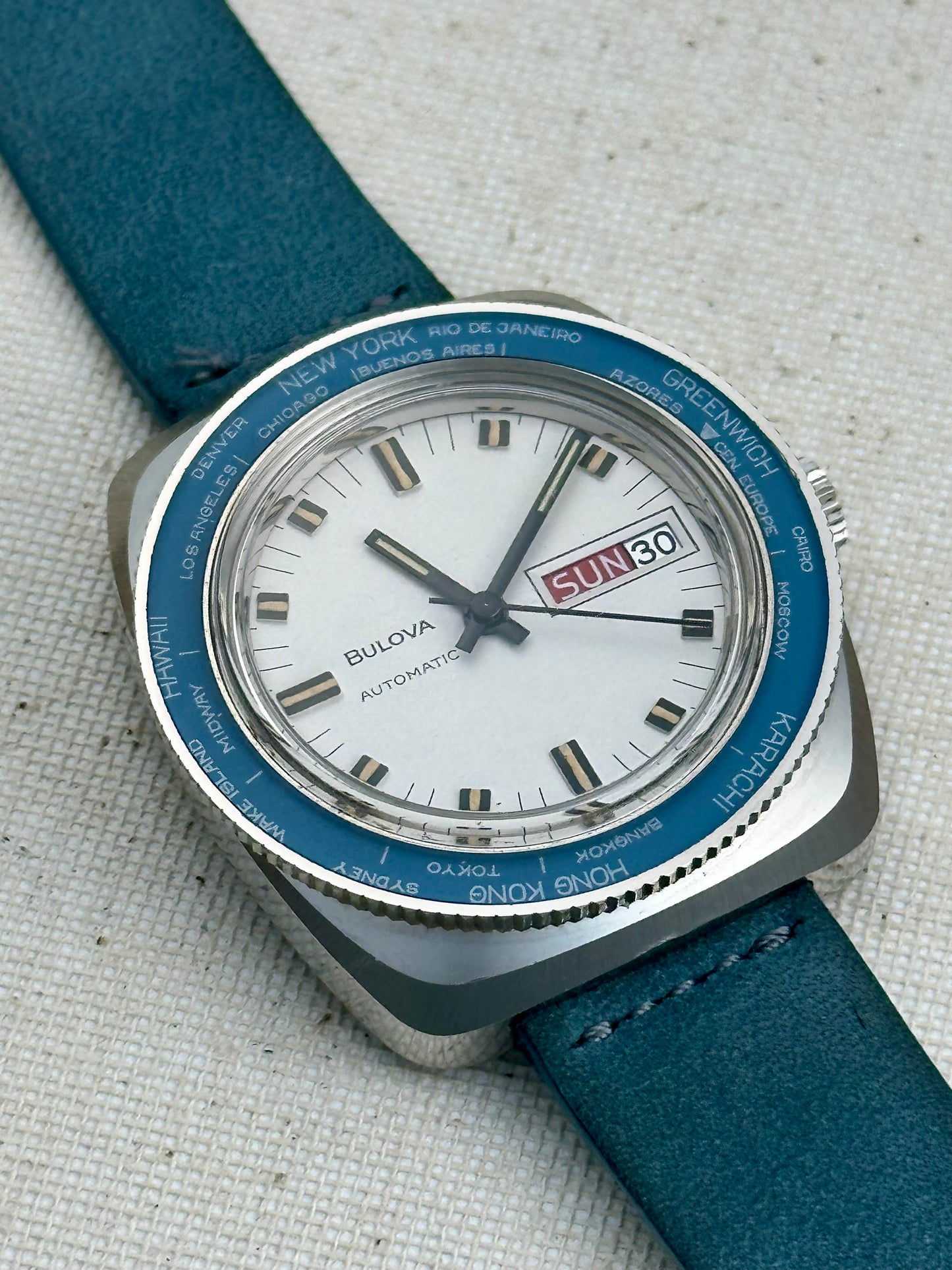 Bulova Skystar Worldtimer Vintage